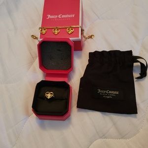 🌸Sold🌸Juicy couture ring siz 8 and bracelet.
